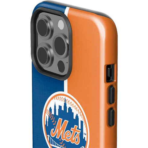MLB New York Mets Split iPhone 15 Pro Impact Case
